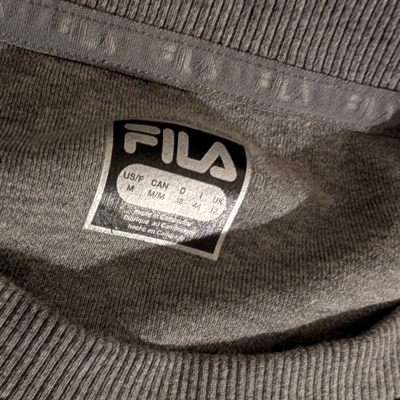 Fila Charcoal Knitwear - Picture 3 of 3